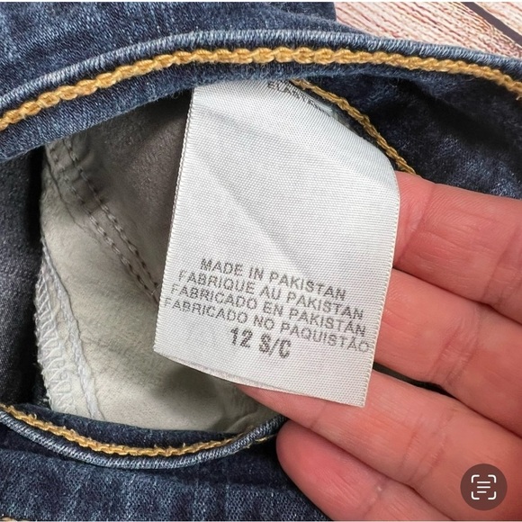 512 Levi’s Bootcut Denim Jeans 12 Short - Picture 7 of 9